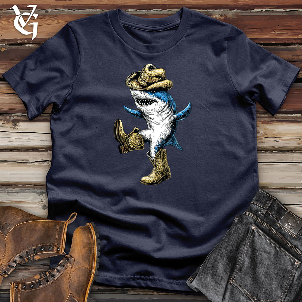 Line Dancing Shark Softstyle Tee