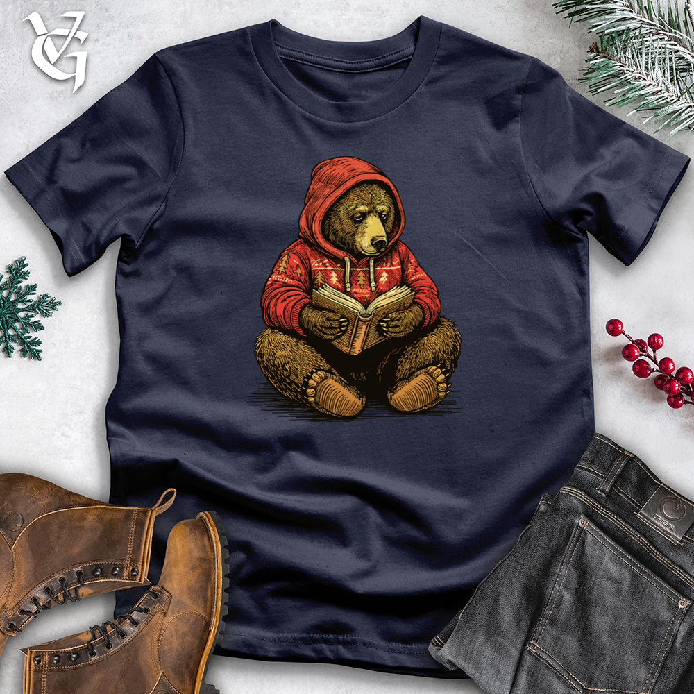 Christmas Studious Bear Softstyle Tee