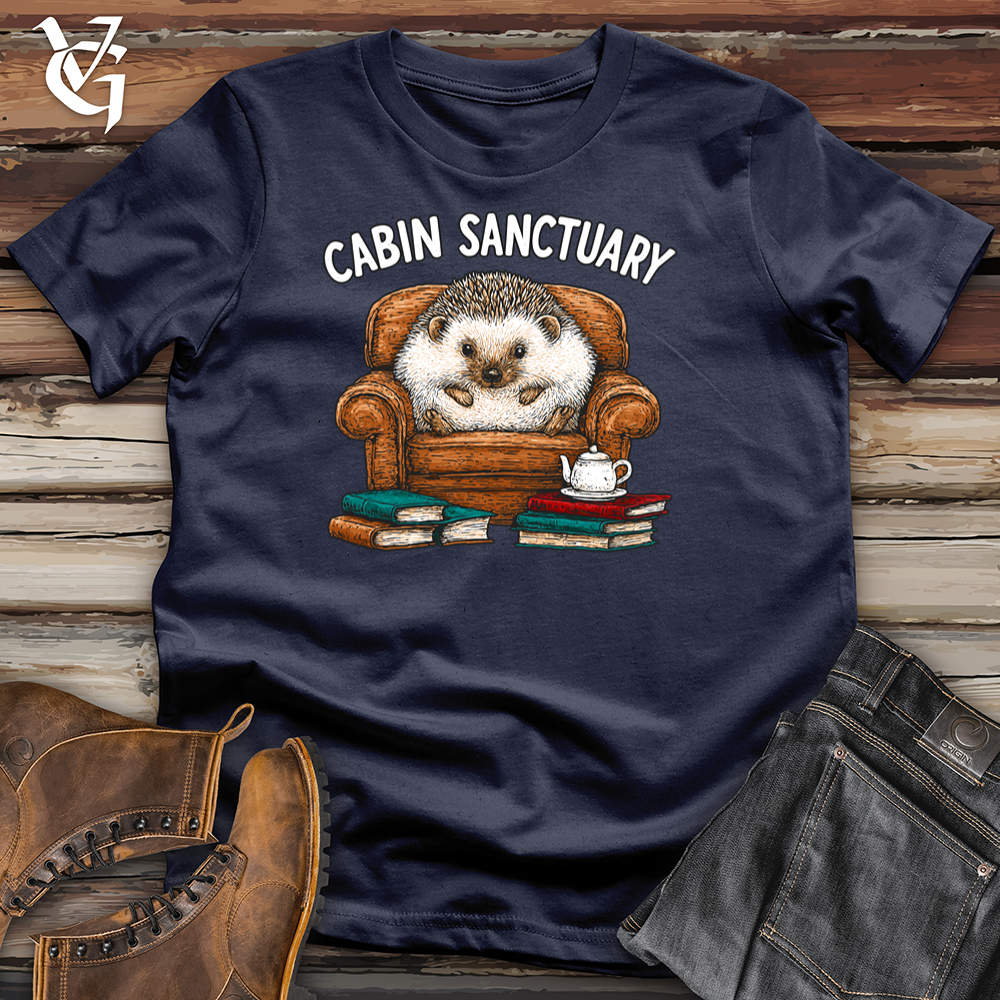 Hedgehog Cabin Sanctuary Softstyle Tee