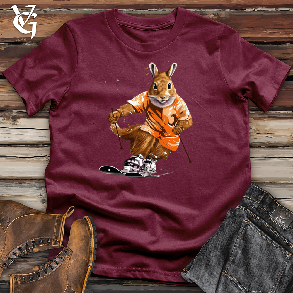 Skiing Squirrel Tee