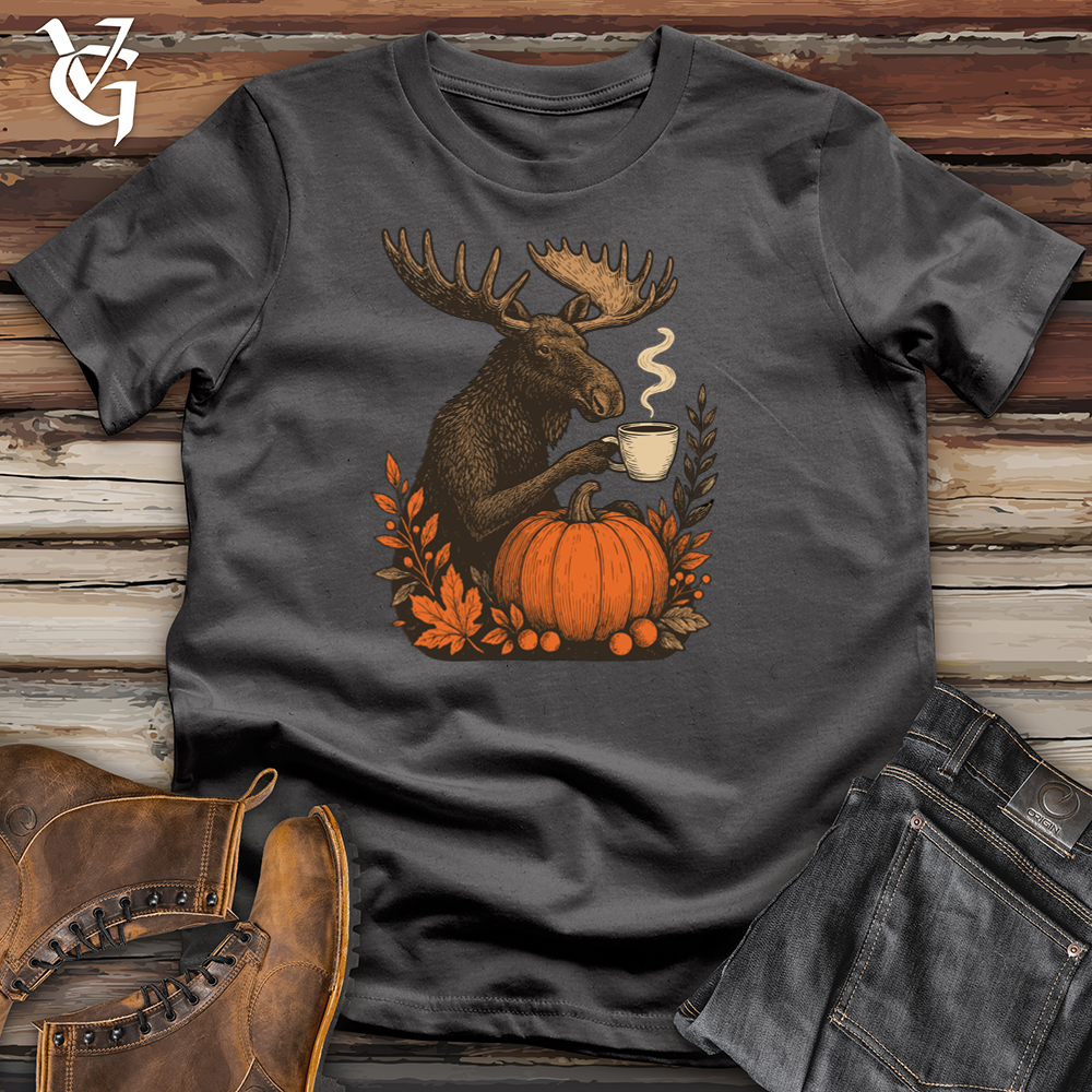 Pumpkin Harvest Moose Tee