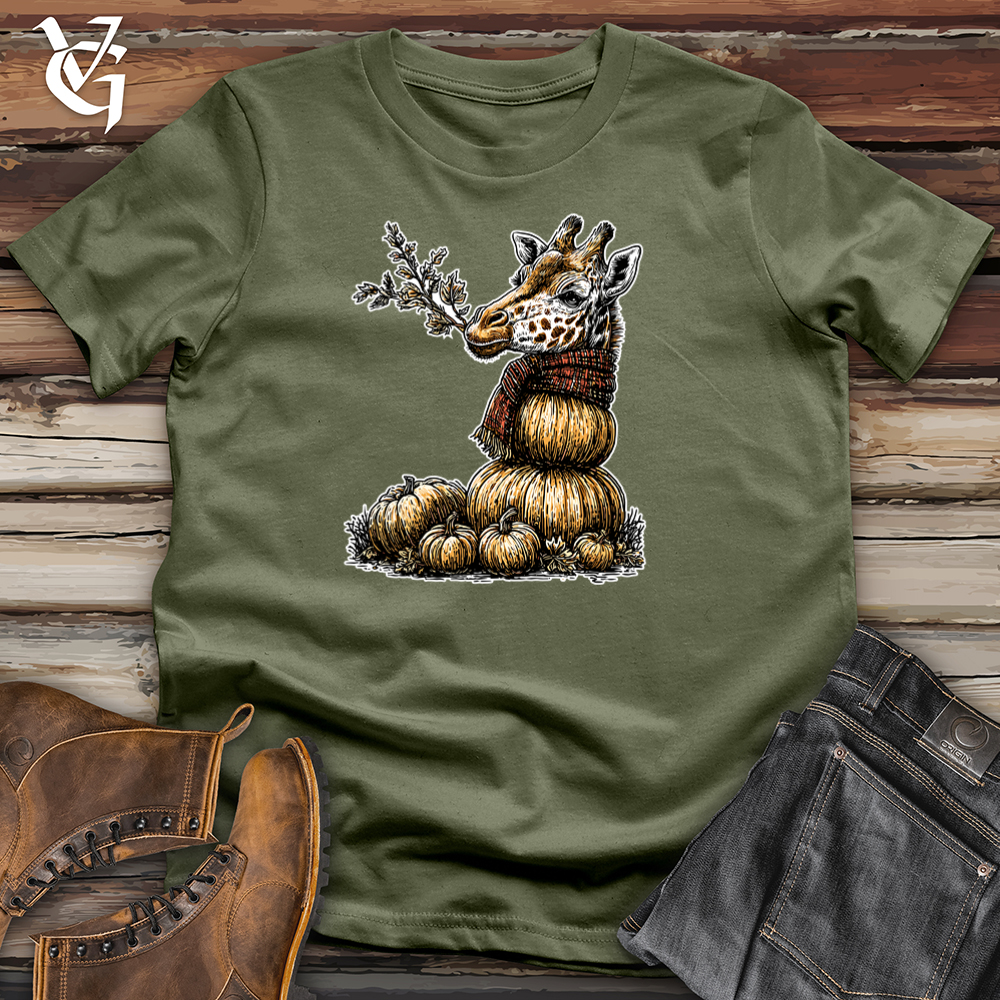 Pumpkin Giraffe Softstyle Tee