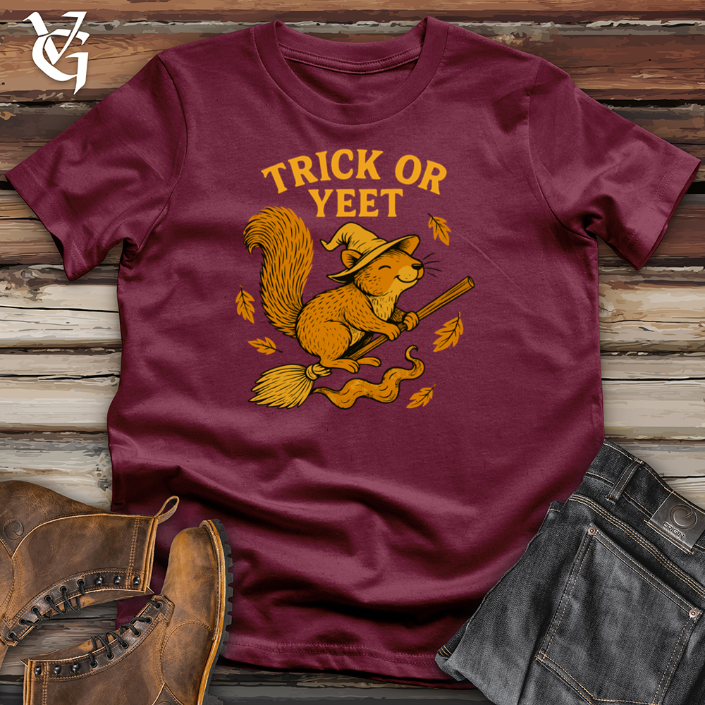 Trick Or Yeet Squirrel Softstyle Tee
