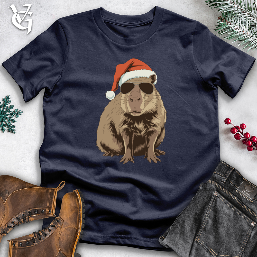 Capybara Claus Softstyle Tee