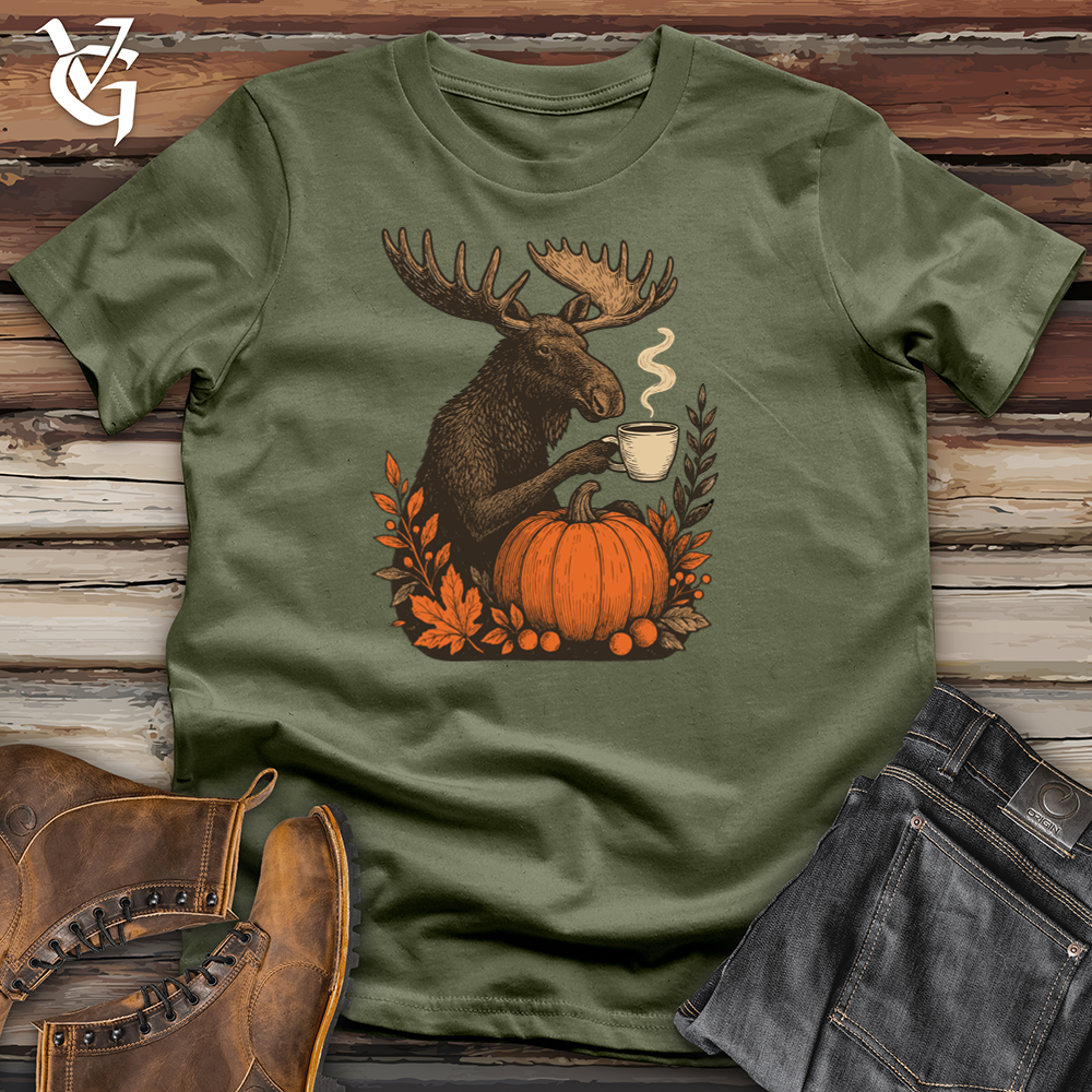 Pumpkin Harvest Moose Tee