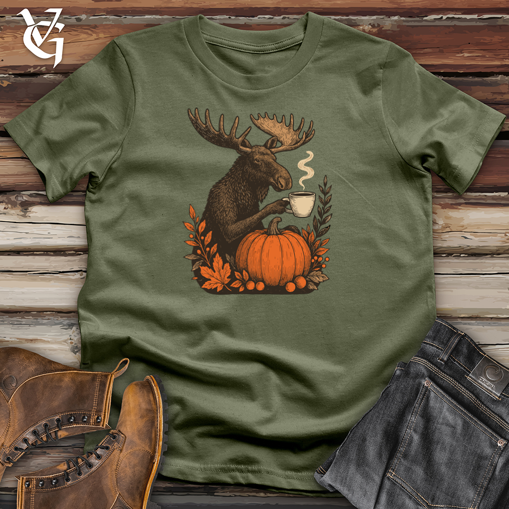 Pumpkin Harvest Moose Softstyle Tee