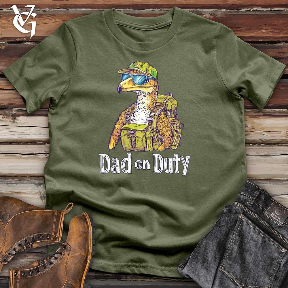 Eagle Dad on Duty Softstyle Tee