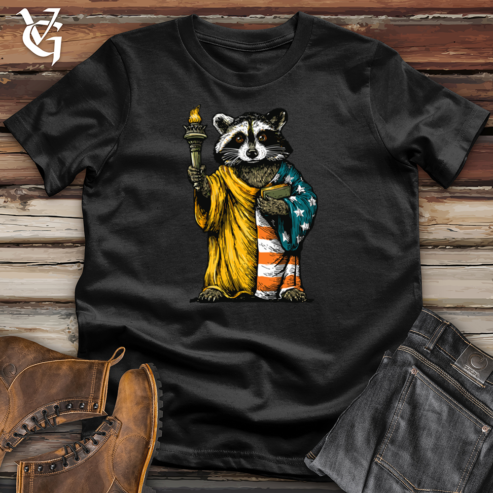 Raccoon of Liberty Softstyle Tee