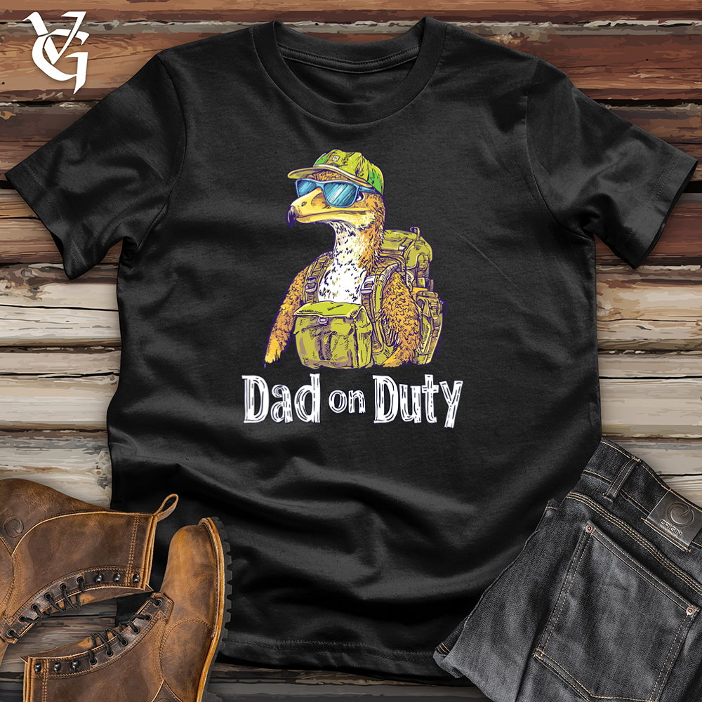 Eagle Dad on Duty Softstyle Tee