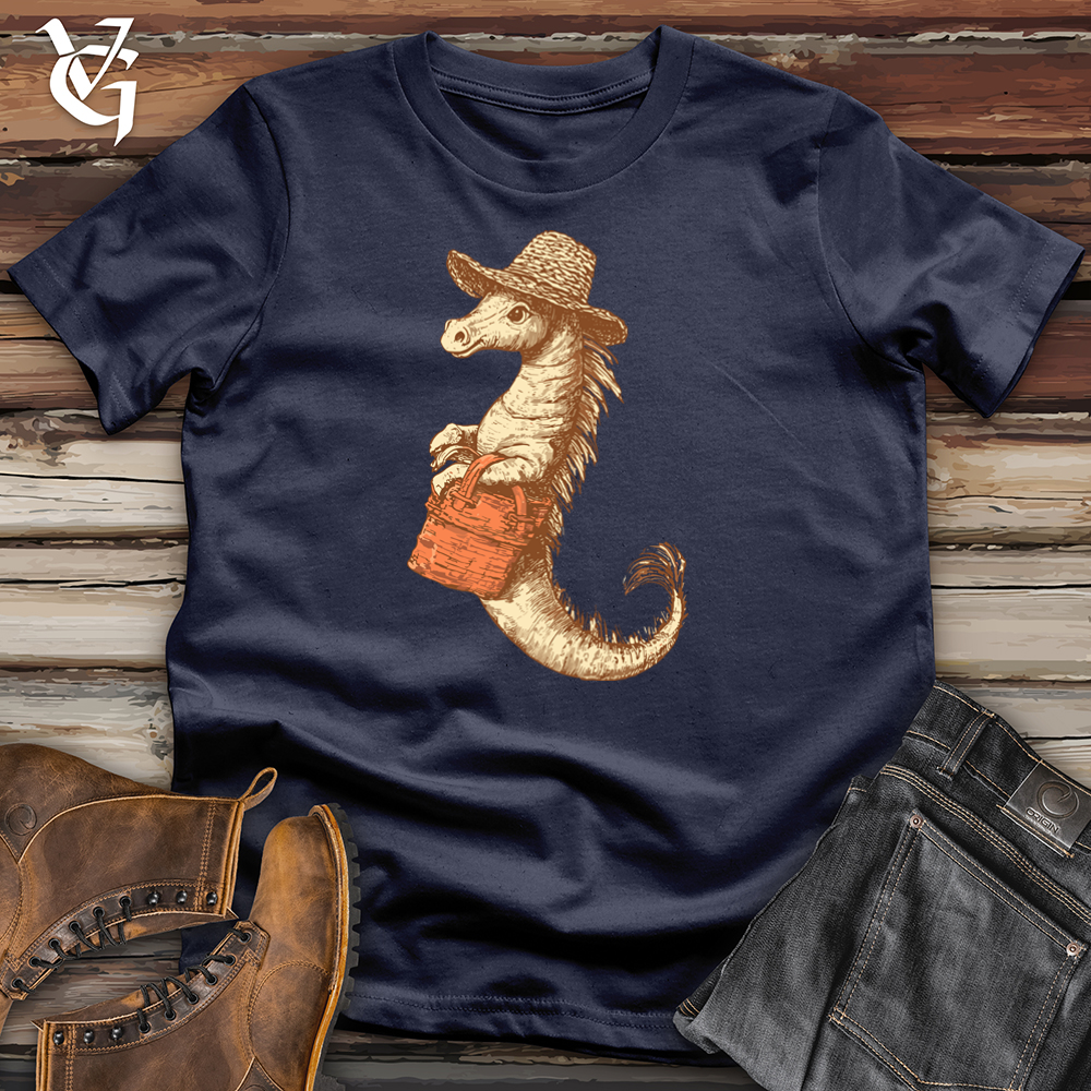 Seahorse Beach Girl Softstyle Tee