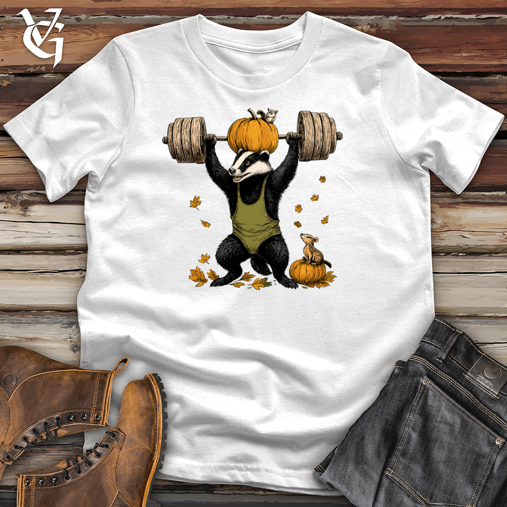 Autumn Badger Lifting Champion Softstyle Tee
