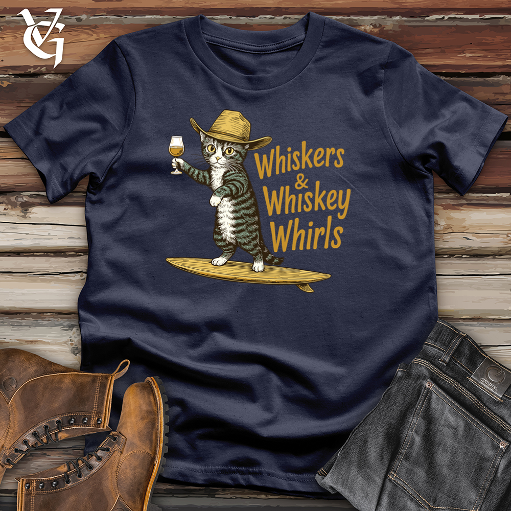 Whiskers & Whiskey Whirls Softstyle Tee
