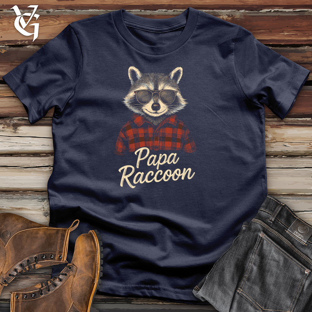 Papa Raccoon Softstyle Tee