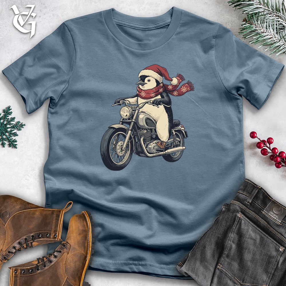 Penguin Riding Bike Tee