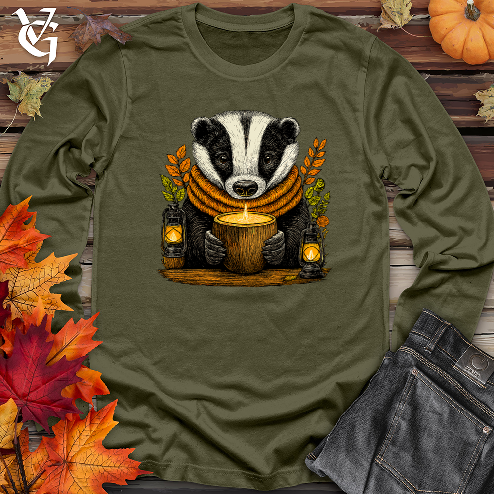 Autumn Badger Long Sleeve