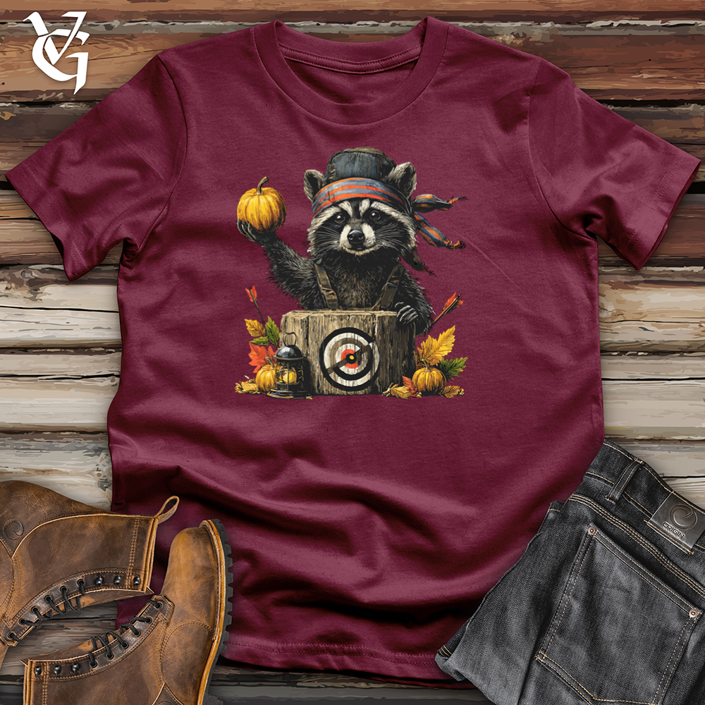 Raccoon Pumpkin Target Tee