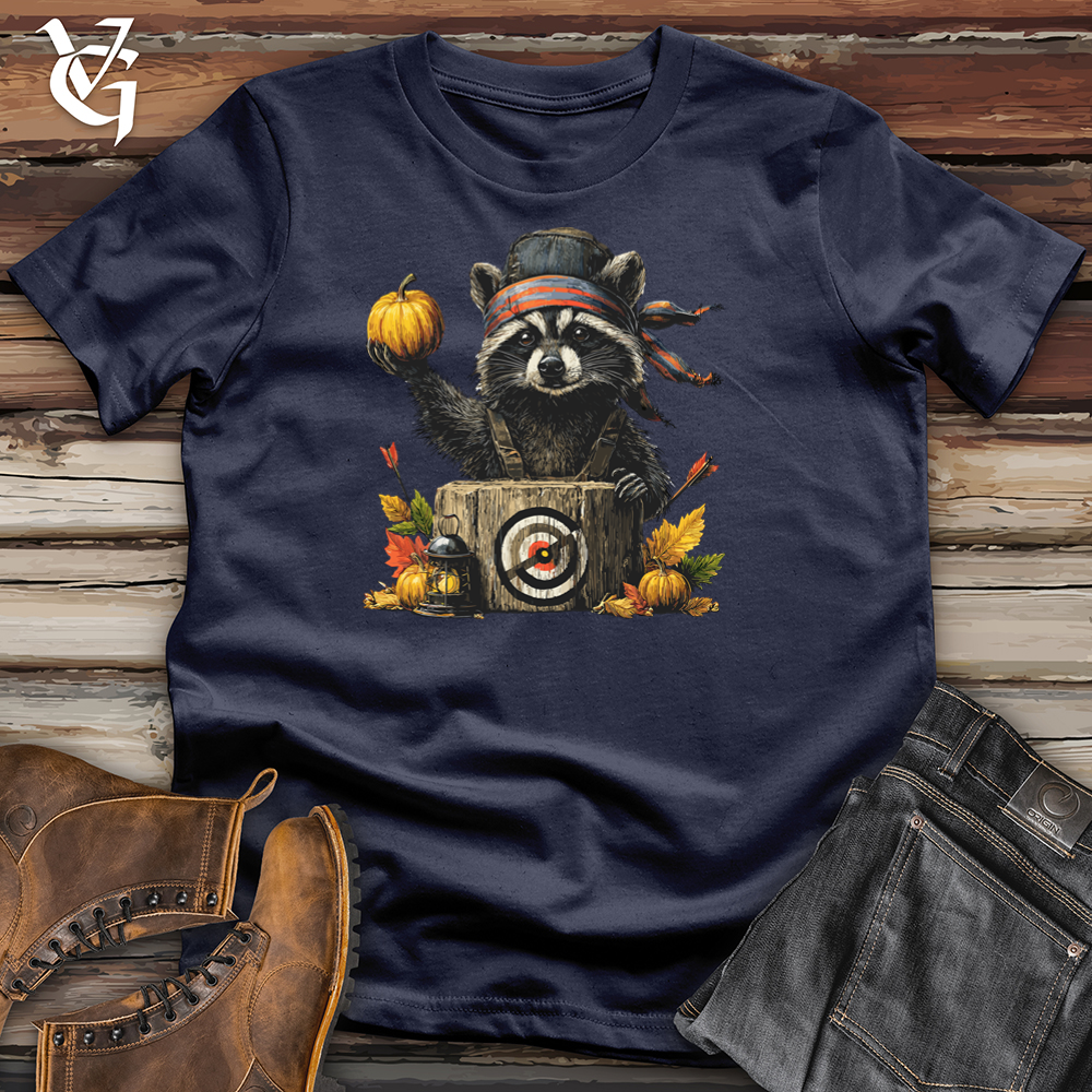Raccoon Pumpkin Target Tee