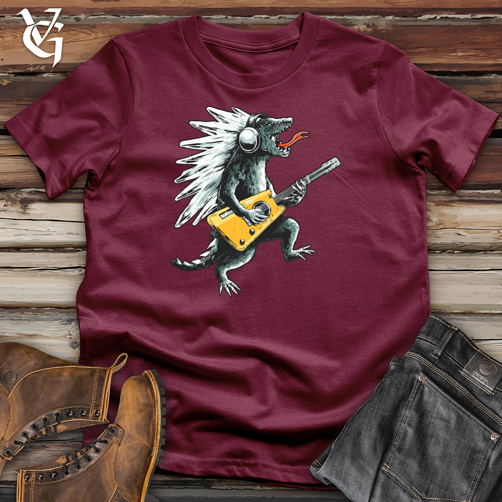 Frost Dragon Guitarist Softstyle Tee