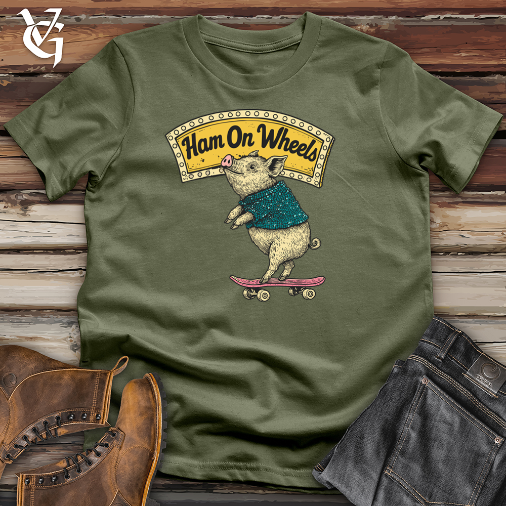Ham On Wheels Pig Softstyle Tee