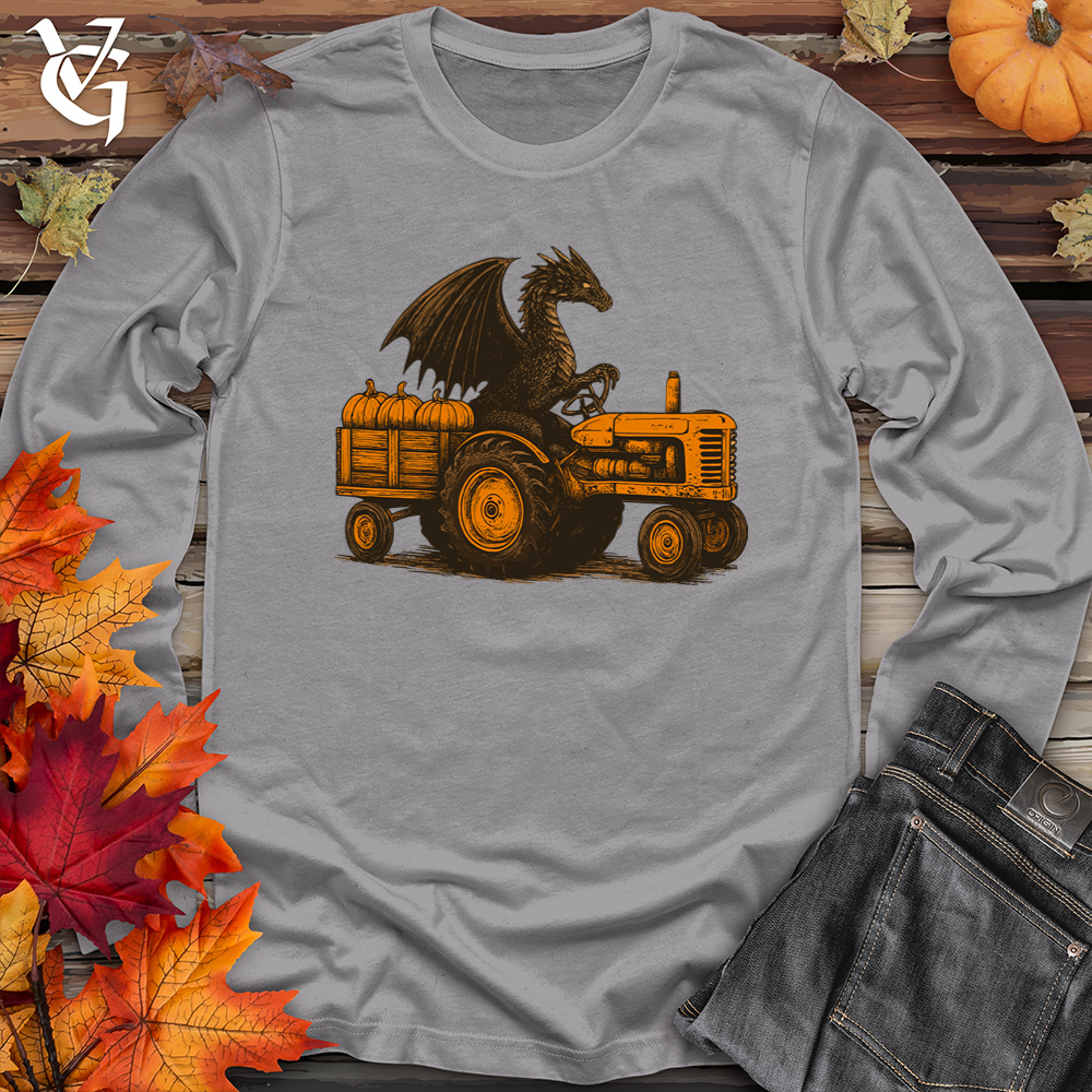 Dragon Pumpkin Delivery Long Sleeve Tee