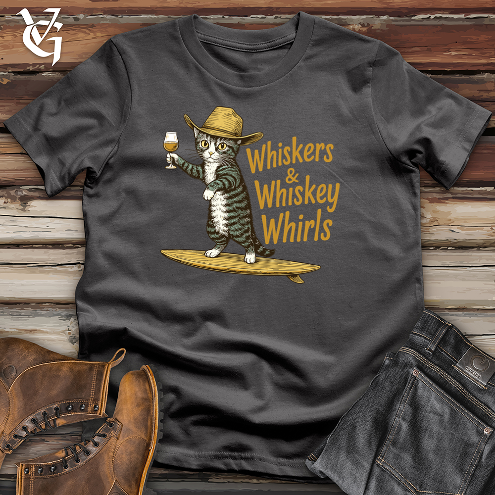 Whiskers & Whiskey Whirls Softstyle Tee