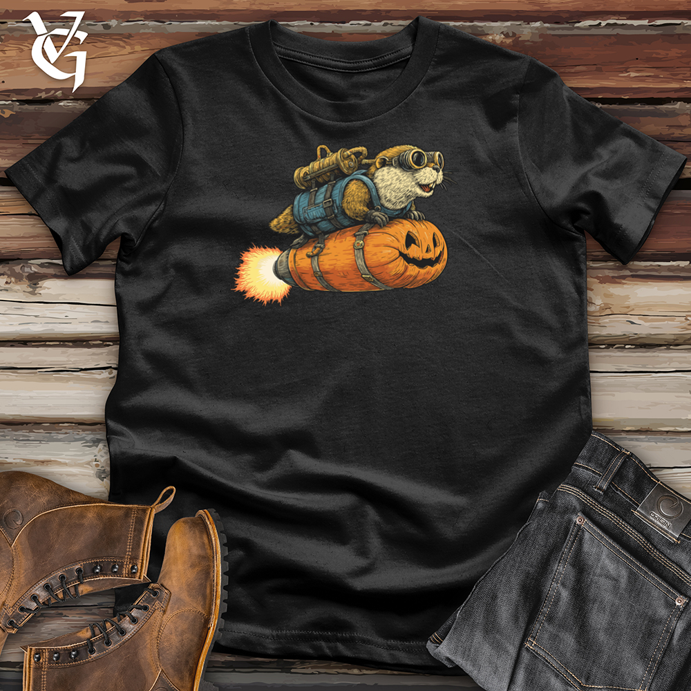 Otter Pumpkin Rocket Tee
