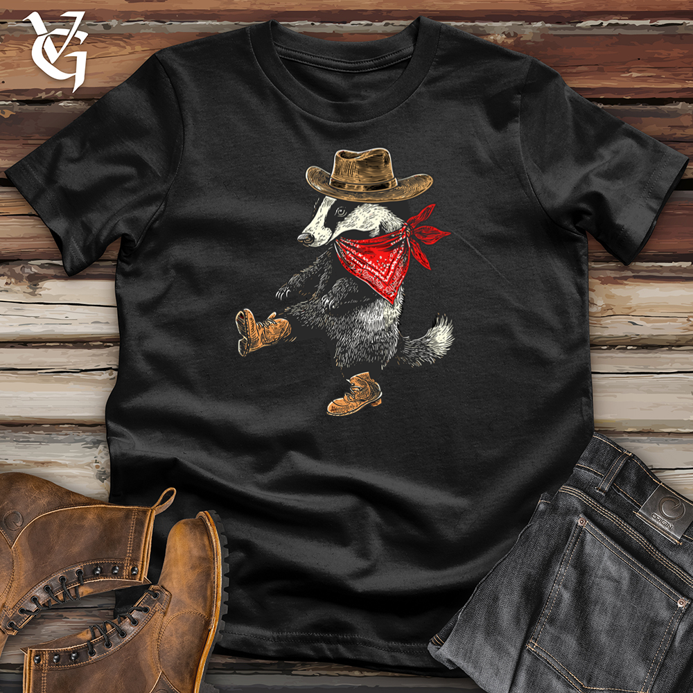 Boot Scootin Badger Softstyle Tee