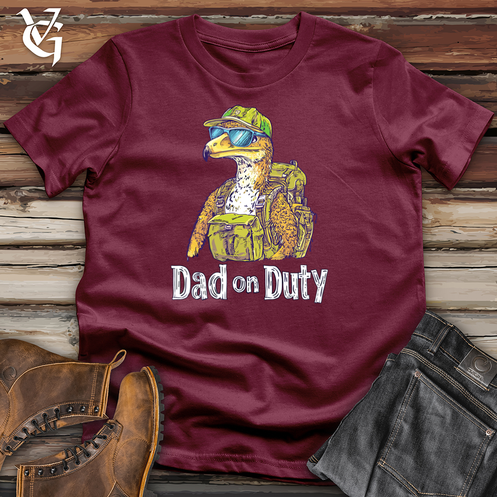 Eagle Dad on Duty Softstyle Tee