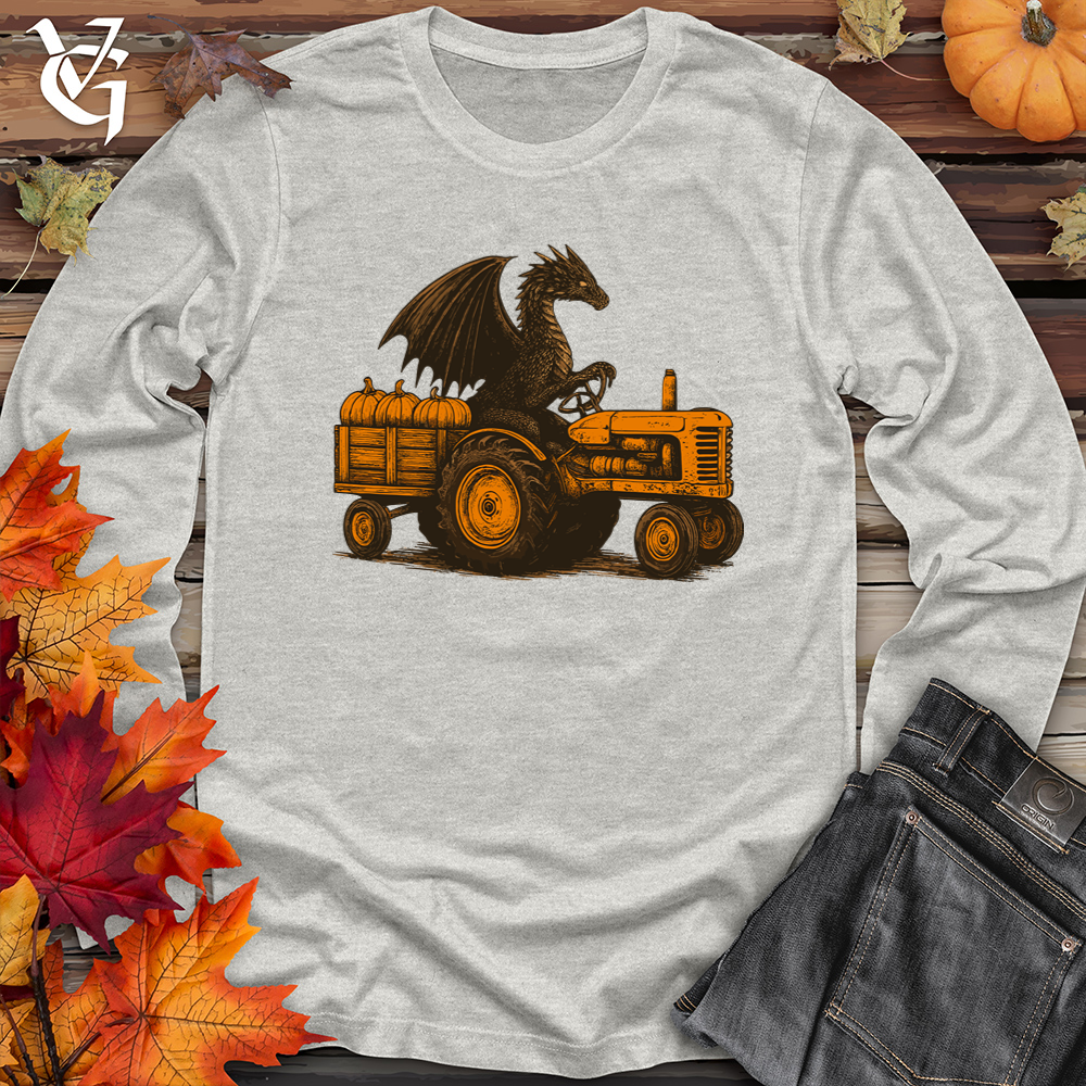 Dragon Pumpkin Delivery Long Sleeve Tee