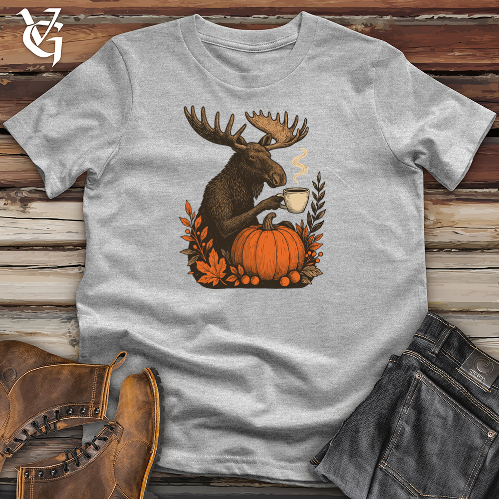 Pumpkin Harvest Moose Softstyle Tee