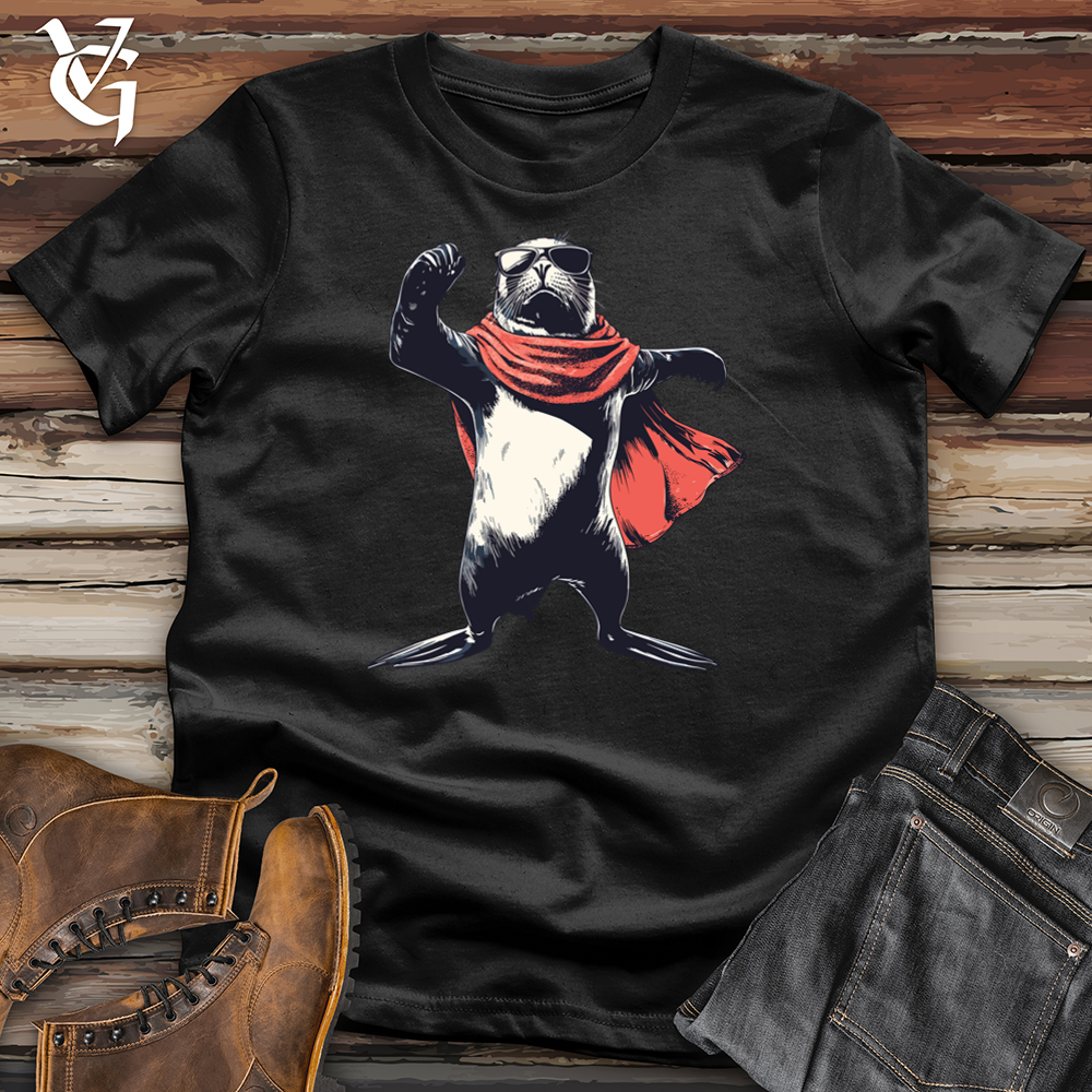 Sea Lion Super Hero Softstyle Tee