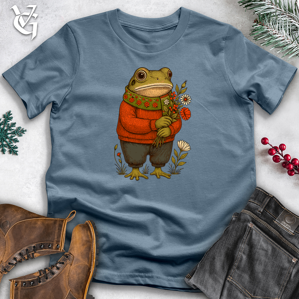 Christmas Toad Frog Softstyle Tee