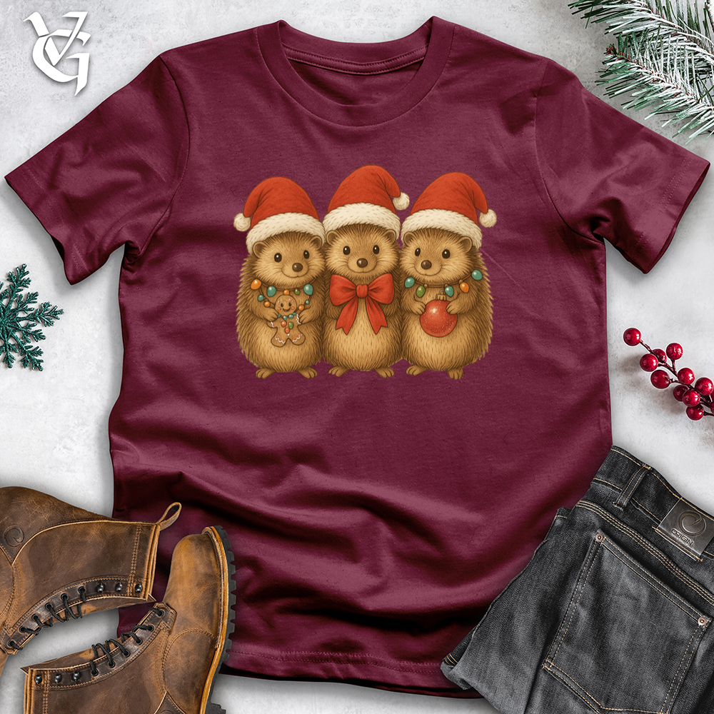 Holly Jolly Hedgehogs Softstyle Tee