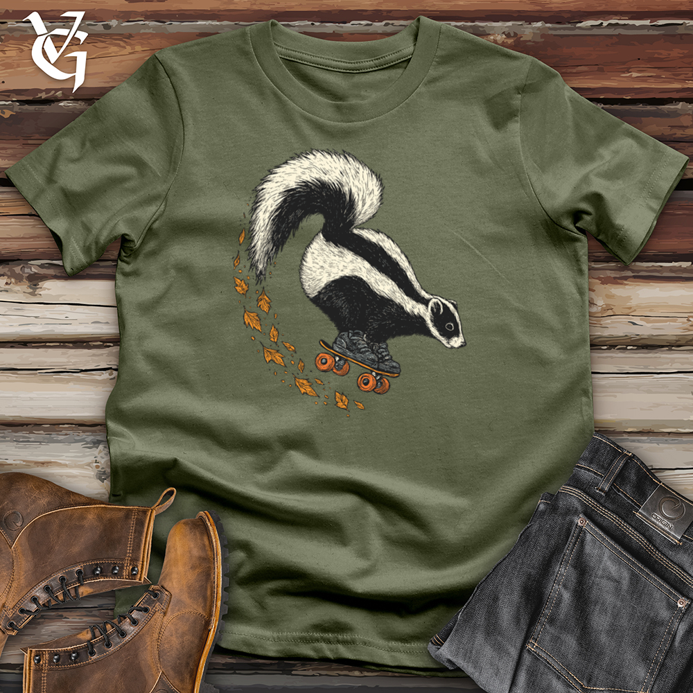 Autumn Skunk Skates Softstyle Tee