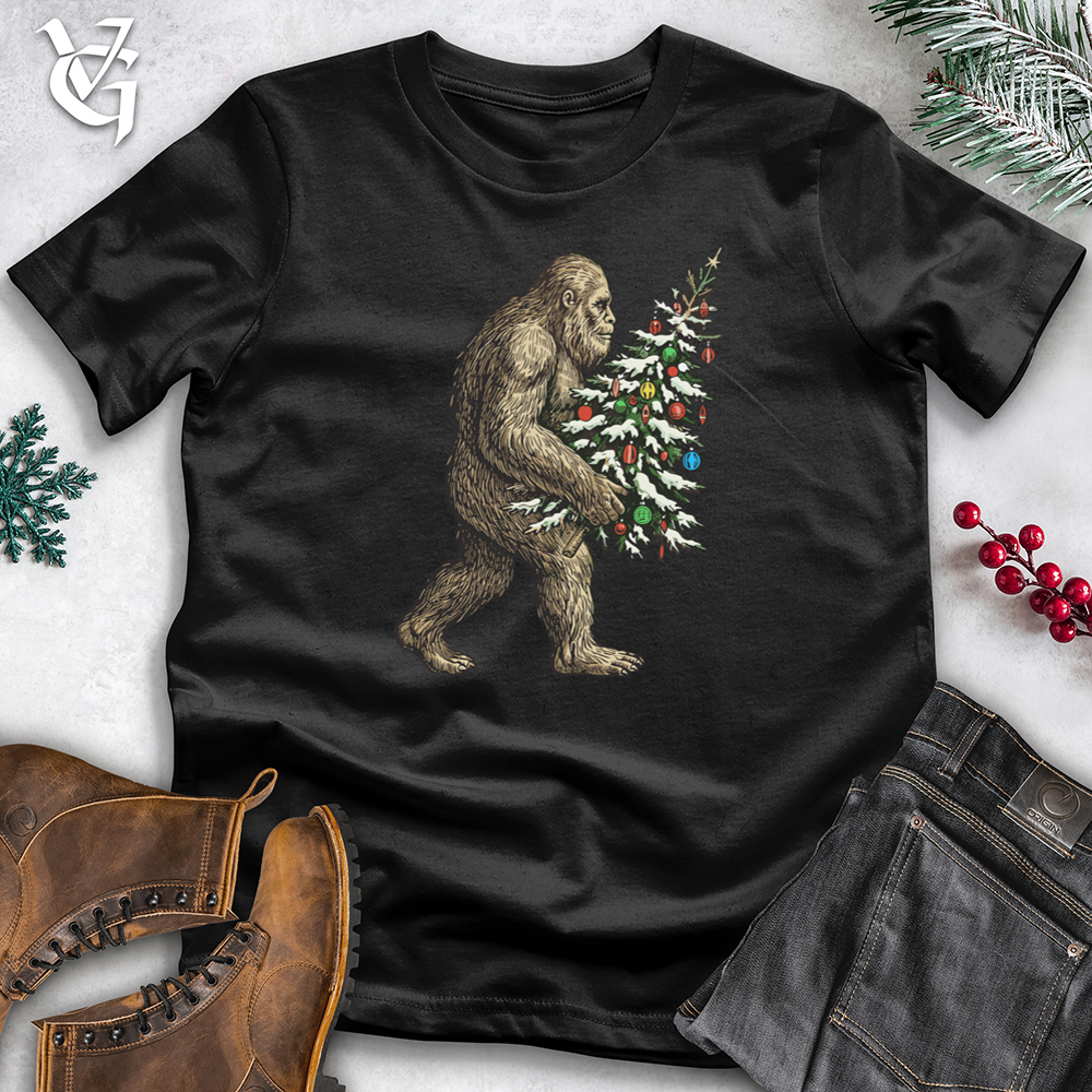 Christmas Bigfoot Softstyle Tee