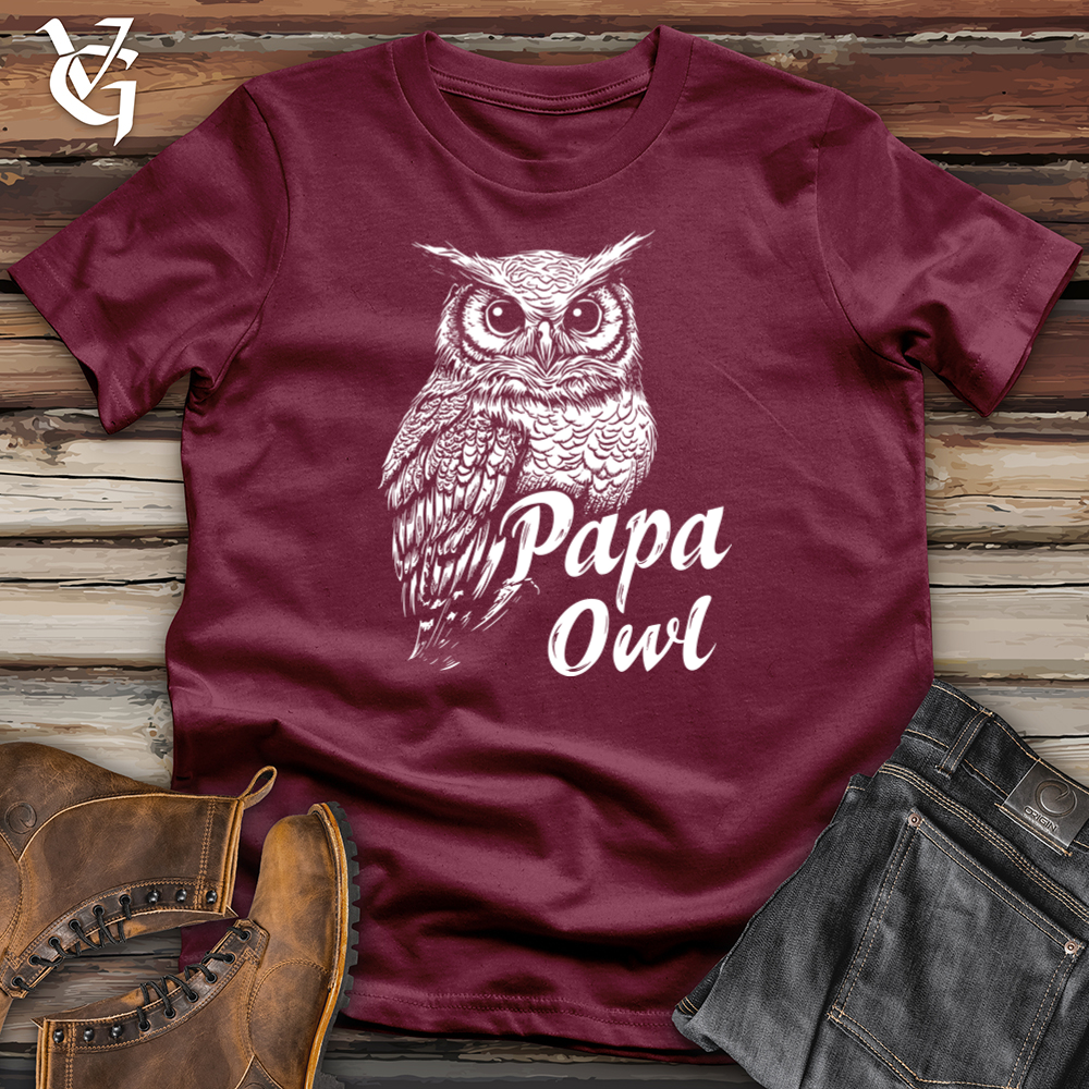 Papa Owl Softstyle Tee