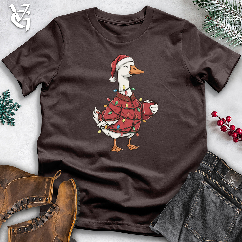 Goose With Hot Cocoa Softstyle Tee
