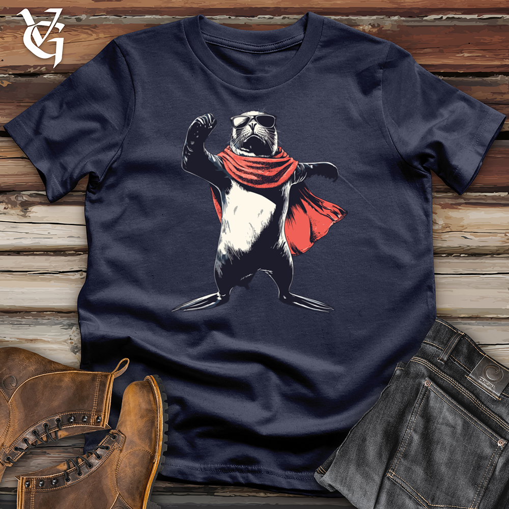 Sea Lion Super Hero Softstyle Tee