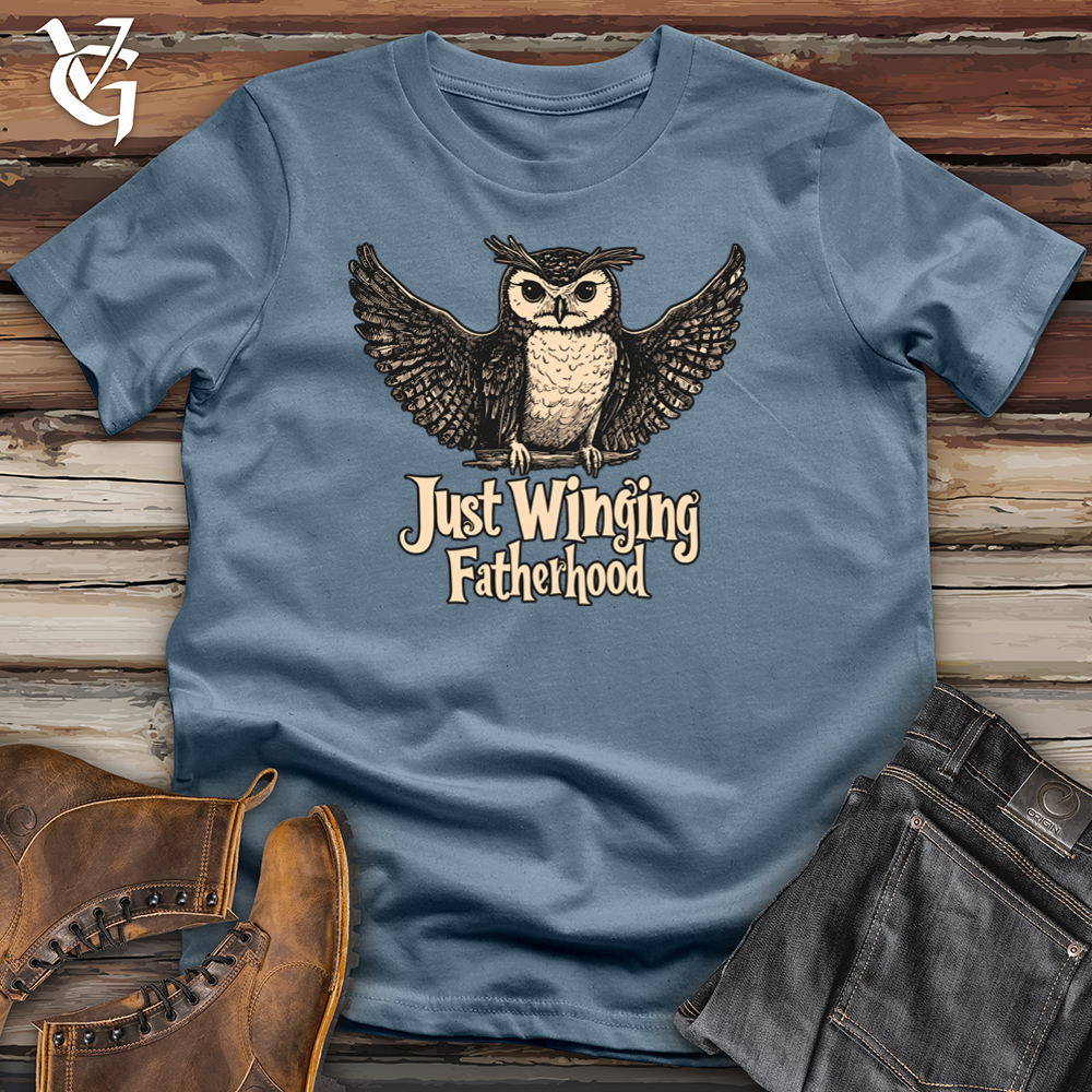 Just Winging Fatherhood Softstyle Tee