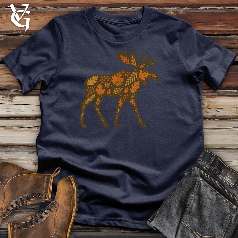 Autumn Pattern Moose Tee