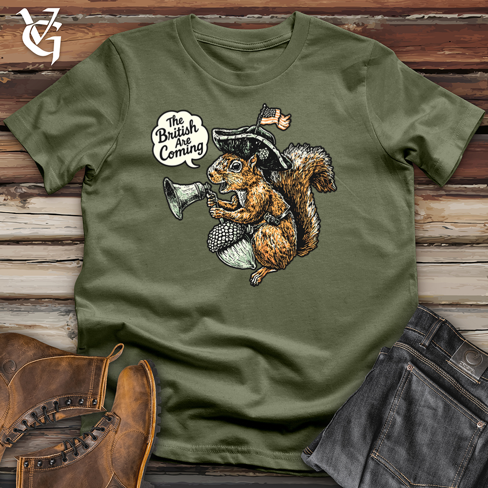 British Are Coming Squirrel Softstyle Tee