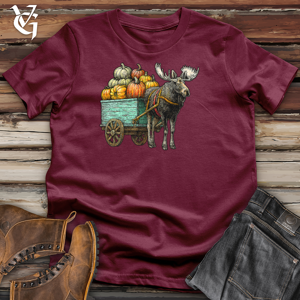 Moose Pumpkin Delivery Tee