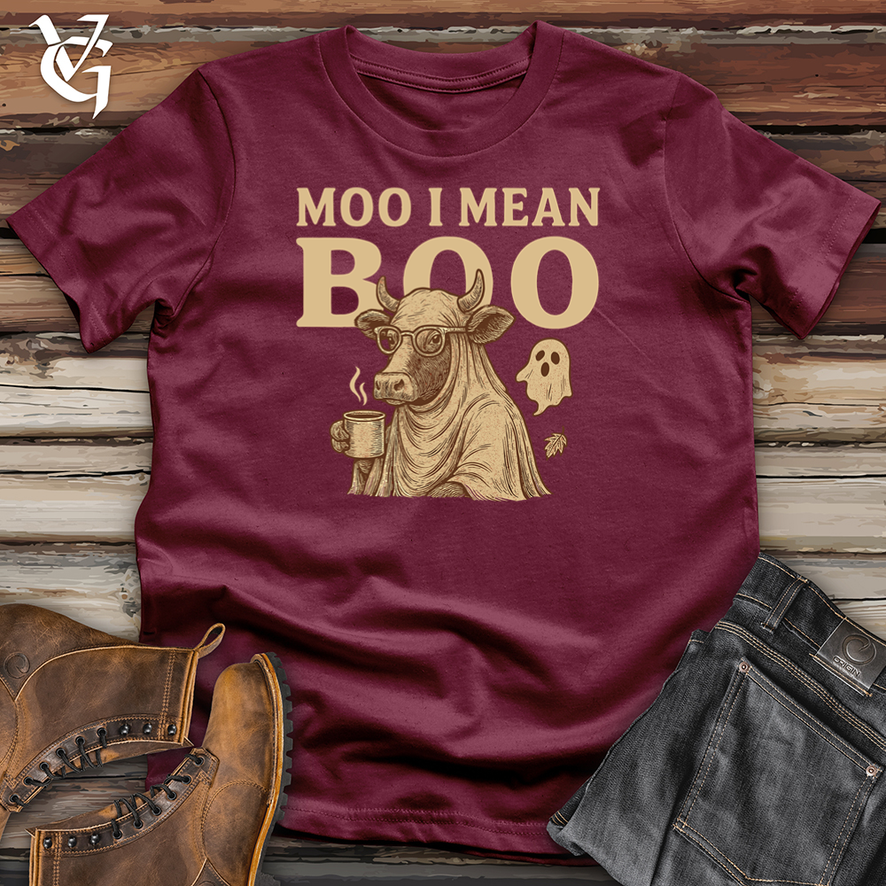 Moo Boo Cow Ghost Softstyle Tee