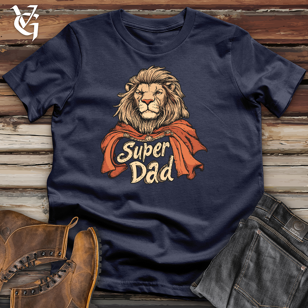 Super Dad Lion Softstyle Tee