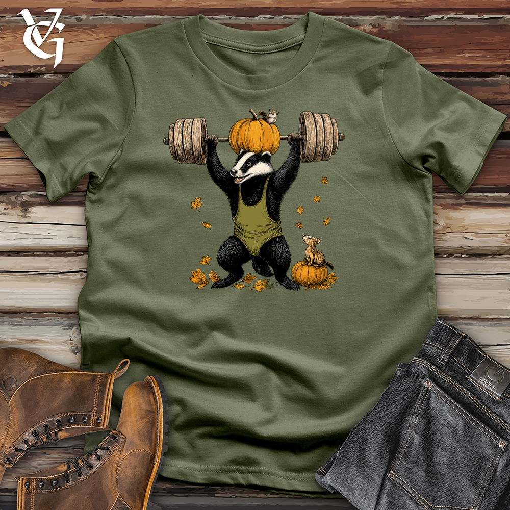 Autumn Badger Lifting Champion Softstyle Tee