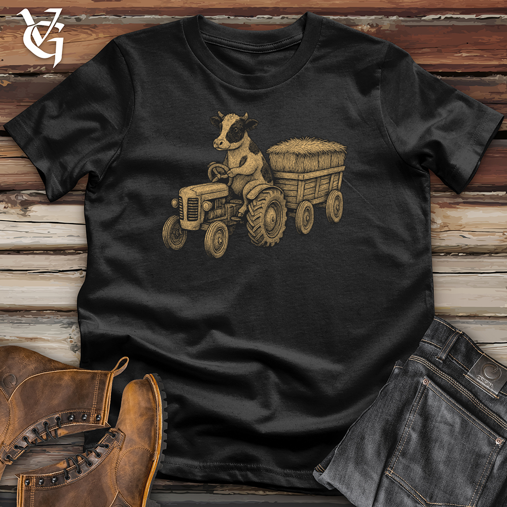 Cow Hayride Softstyle Tee