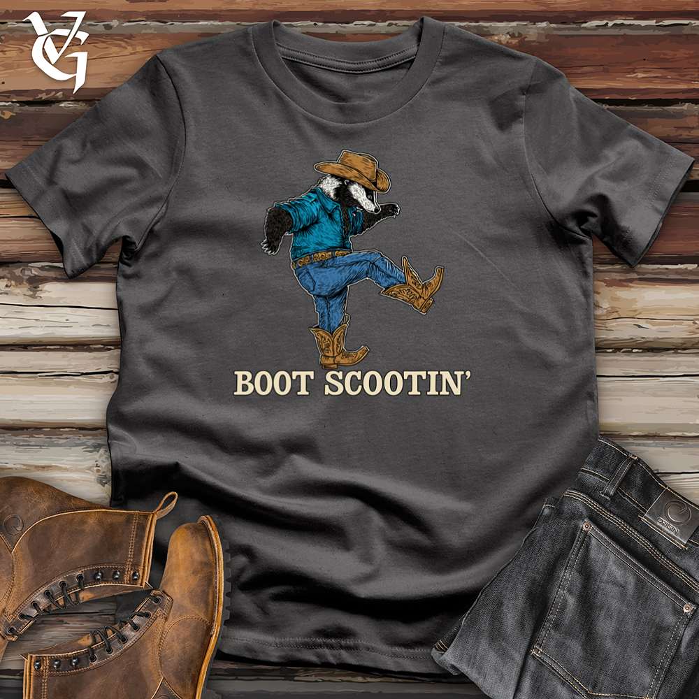 Boot Scootin Badger Softstyle Tee