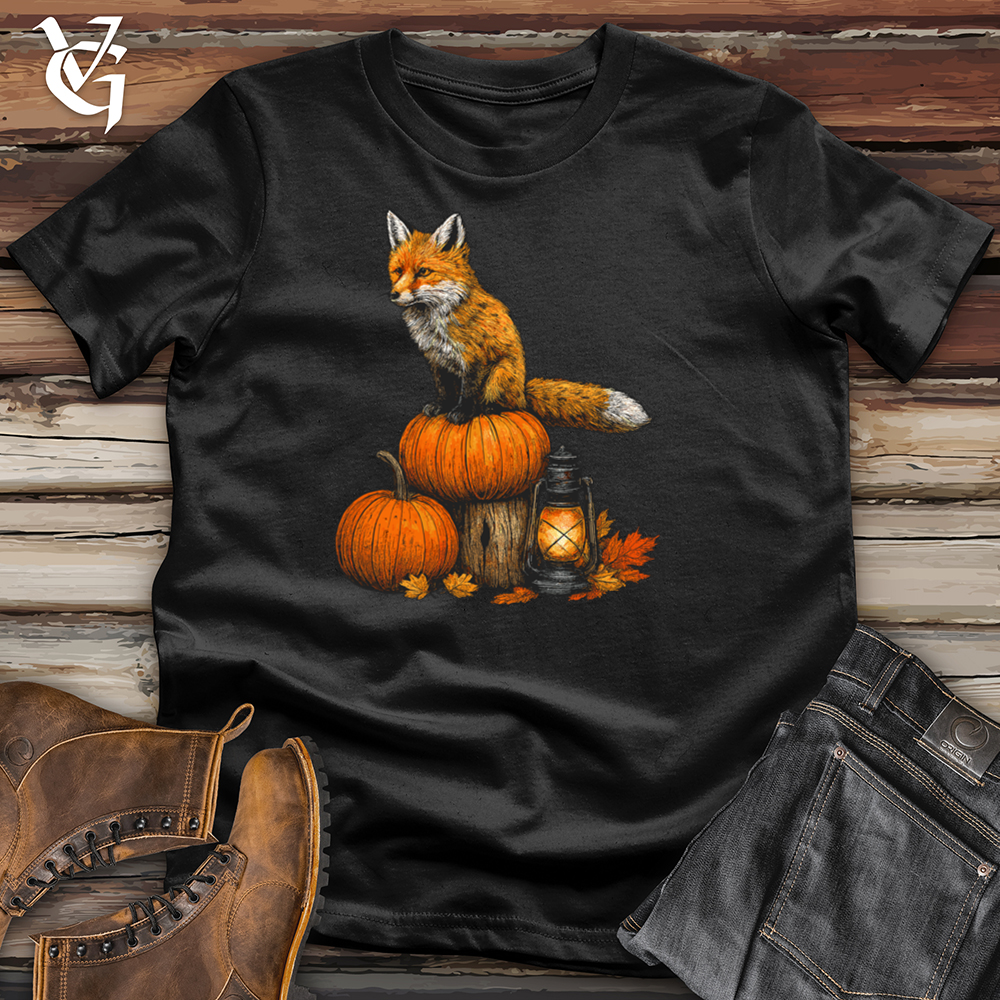 Pumpkin Fox Perch Tee