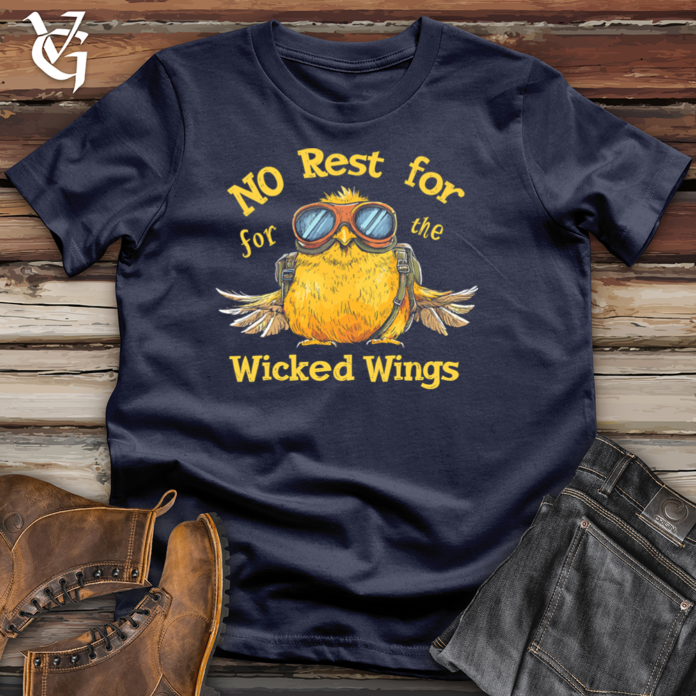 No Rest for the Wicked Wings Softstyle Tee