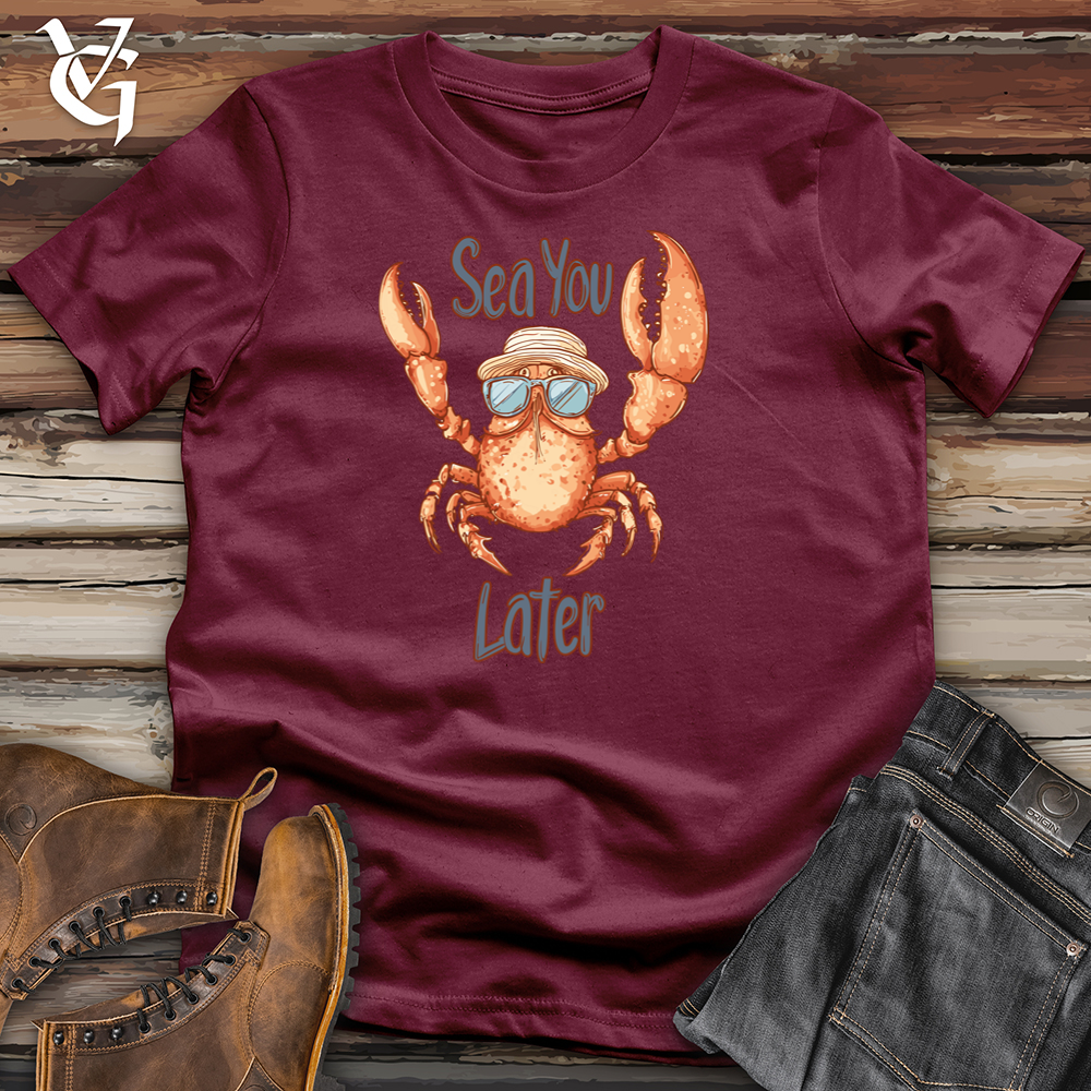 Sea You Later Crab Softstyle Tee